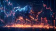 © donchanu - Digital Bull Market Concept with Stock Chart