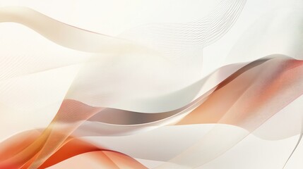 Modern background for business presentations with clean lines and understated abstract shapes in muted tones