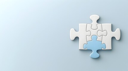 Poster - Pixel Perfect Puzzle Piece Icon Representing Risk Solutions Crafted with Editable Stroke and 64x64 Pixel Accuracy