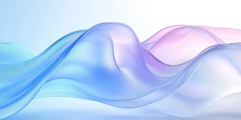 Poster - Soft Flowing Gradient with Transparent Layers