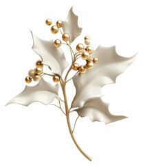 Wall Mural - png white holly illustration decoration holly.