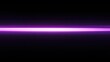 © Hardy - Horizontal purple glow line, minimalist and elegant, on black