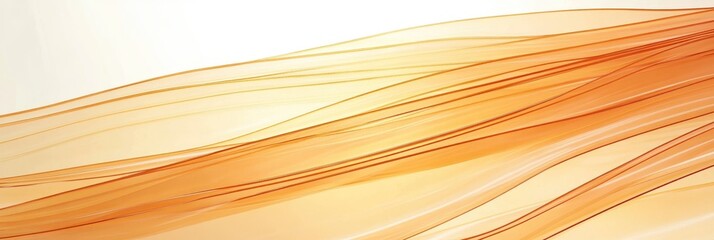 Poster - Elegant Transparent Golden Cloth Background