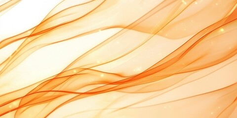 Poster - Transparent Golden Multilayer Cloth Background