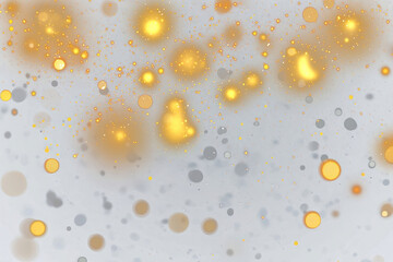 Wall Mural - png abstract white light effect lights glittering background.