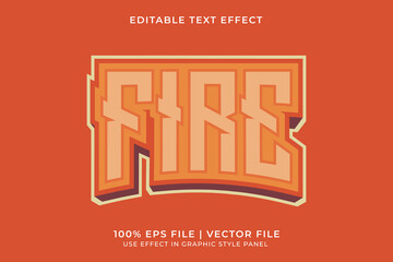 Poster - 3D Red Vector Text Effect. Text effect for sport logo, game logo, business