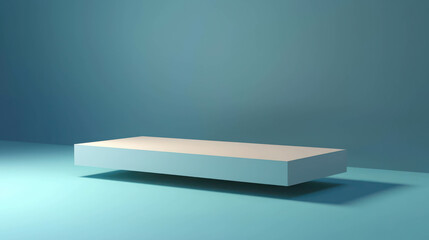 Poster - Clean 3D Product Stand with Soft Edges