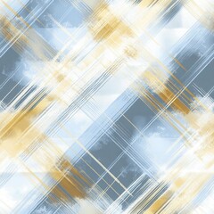 Wall Mural - Abstract Gold, White, and Blue Diagonal Lines Texture pattern ,seamless pattern, texture with copy space for background and textile design