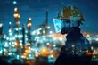 © Isuru - double exposure of engineer with safety helmet