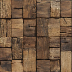 Poster - Seamless texture wood seamless medley