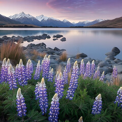 Poster - lake tekapo new zealand