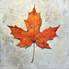 Aufkleber - Maple leaf