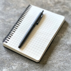 Aufkleber - Notebook and pen