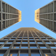 Poster - High rise building taken from below