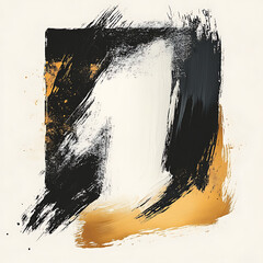 Poster - Frame brush stroke