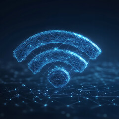 Poster - internet wifi network connection graphic concept