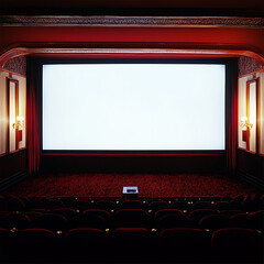 Leinwandbilder - Wide cinema screen