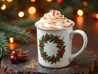 mug of traditional christmas drink