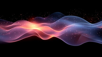 Poster - Blurred neon overlay. Defocused blue pink green ultraviolet radiance texture over disco illumination background.