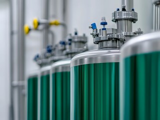 Aufkleber - Industrial Processing Tanks for Liquid Storage