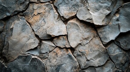 Poster - Abstract background featuring a stone brick texture