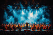 © Dar1930 - A symphony orchestra on stage . AI generative.