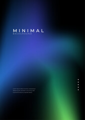 Poster - Vibrant Tech Gradient Abstract Background Design. Abstract design featuring vibrant gradients. Perfect for tech, creative, and modern themes, evoking a futuristic and dynamic feeling