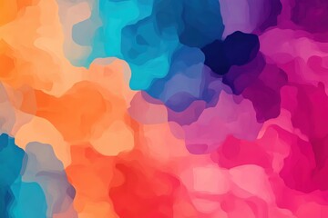 Poster - Colorful abstract background with vibrant hues and soft gradient patterns.
