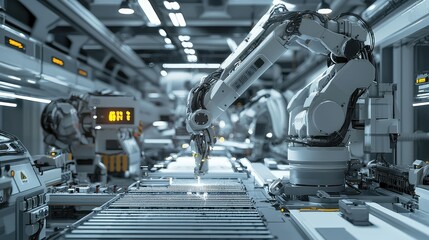 Poster - Advanced Automation in Modern Manufacturing Machinery