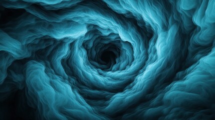 Poster - Swirling Particles in a Mesmerizing Background