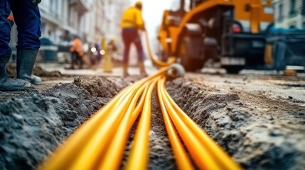 Fiber Optic Cables Installation