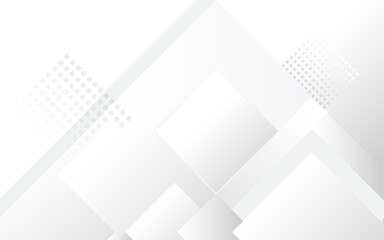 Leinwandbilder - abstract background Geometric white squares and white lines,used in graphic illustration work media or others ,2d  illustration