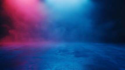 dark street asphalt abstract dark blue background empty open dark scene neon light spotlights the co