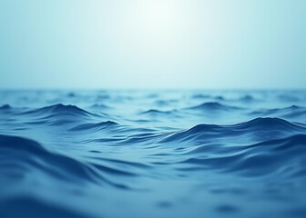 Poster - A soothing abstract wave pattern forms a calming visual background on the screen.
