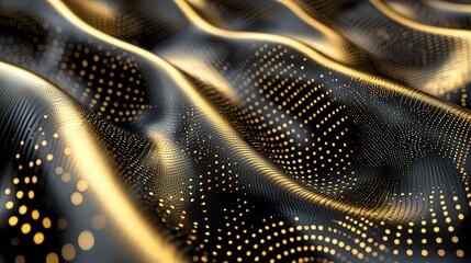 Poster - Abstract luxury background of metal with black and gold color, Ai