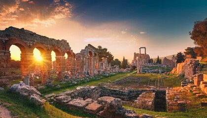 Ruinas de una ciudad romana