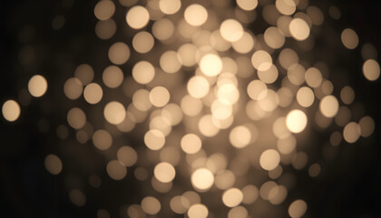 Wall Mural - Abstract of christmas and bokeh light with glitter background isolated with white highlights, png