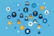 © Imagentive - Simple Network Illustration People Connected by Lines