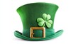 © Viktoriia - Leprechaun green top hat with shamrock celebrating saint patrick's day