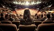 © blackdiamond67 - Audience Perspective- Back of Attendees in an Auditorium During a Concert