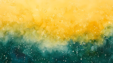 Wall Mural - Abstract background texture watercolor background with yellow gradient. Pastel Gradient. Illustration