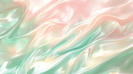 Wall Mural - Abstract gradient green pastel background. bright sweet multi-colored background. Pastel Gradient. Illustration