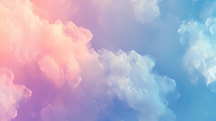 Wall Mural - abstract pastel holographic blurred grainy gradient banner background texture. colorful digital grai