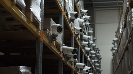Poster - Surveillance Cameras in a Modern Warehouse Environment
