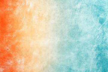 Poster - A Vibrant Blend of Retro Gradient Colors in a Grainy Abstract Texture Creating Modern Art