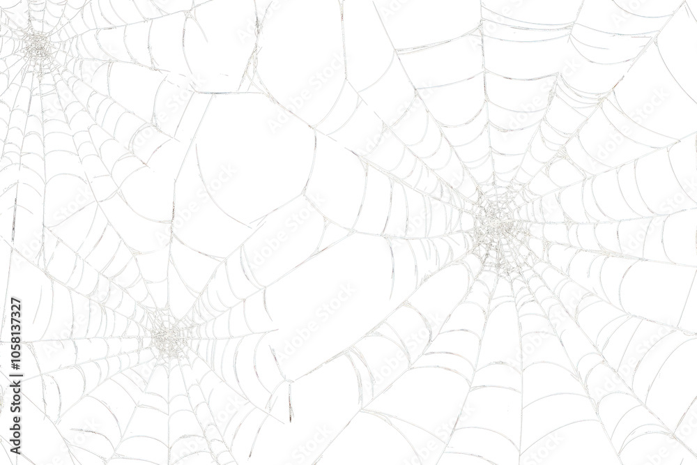 PNG Vector graphics depicting spider webs on a black background white ...
