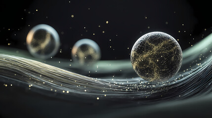 Wall Mural - planet in space