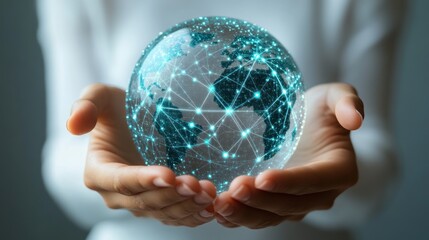 Poster - Global Connection: A Digital World in Our Hands