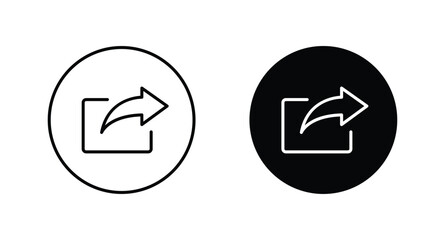 Poster - share icon set. share symbol icon vector illustration