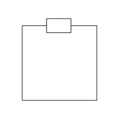 Aufkleber - memo paper with tape